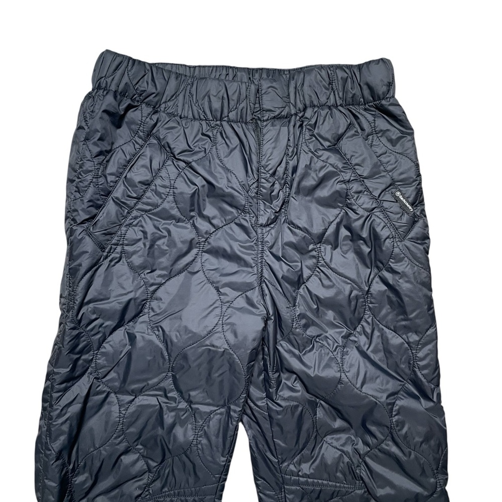SOLD - BACKCOUNTRY Quilted Insulated Joggers Black Size Medium - Picture 5 of 8